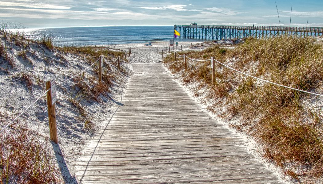 blue water beaches in florida
