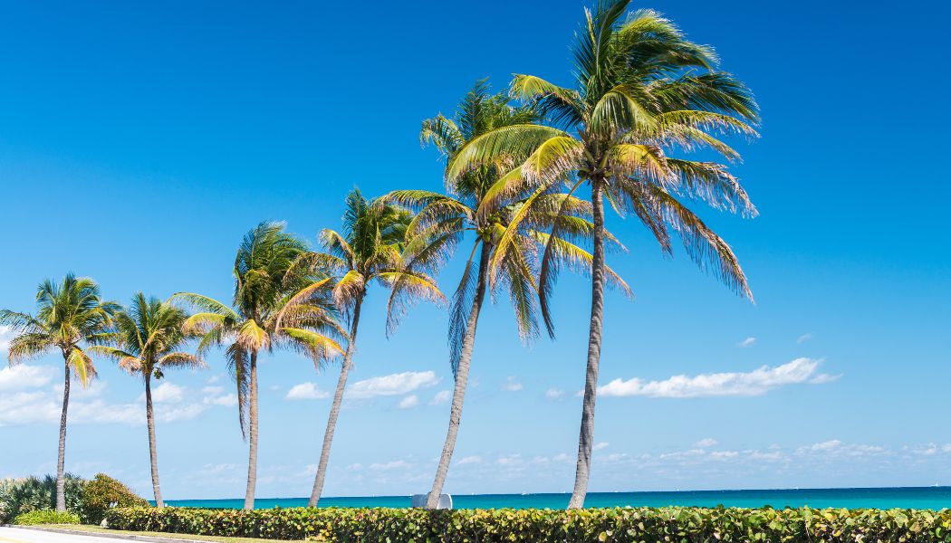 blue water beaches in florida